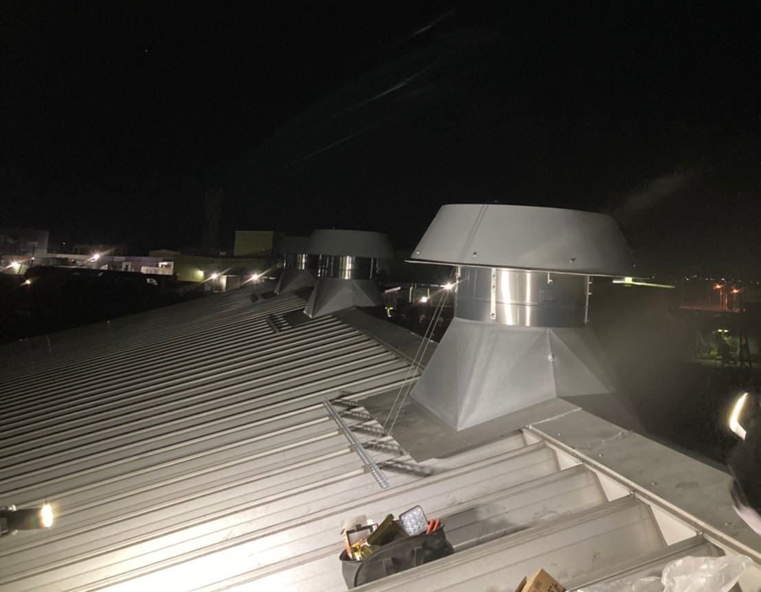 倉庫をクールダウン