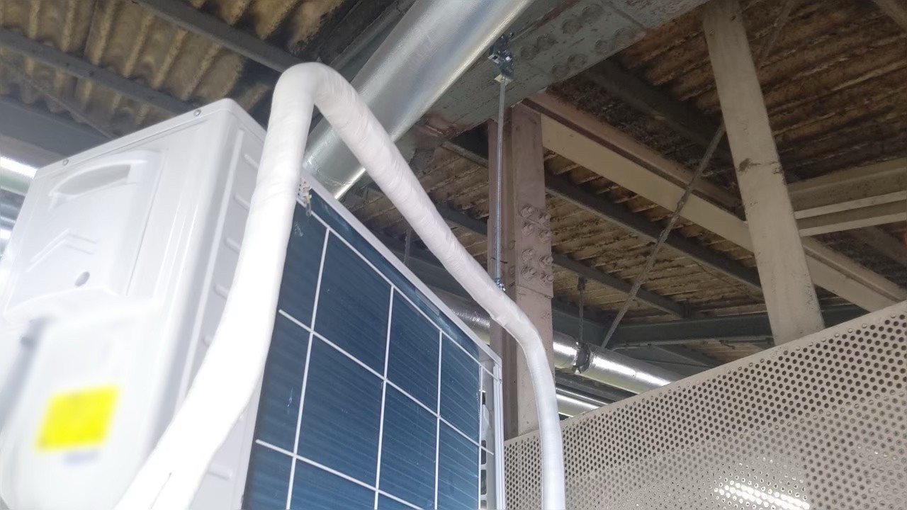 倉庫をクールダウン